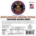 Applewood Smoke Style Uncured Bacon Jerky