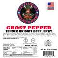 Ghost Pepper Tender Brisket Beef Jerky