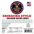 Sriracha Style Uncured Bacon jerky