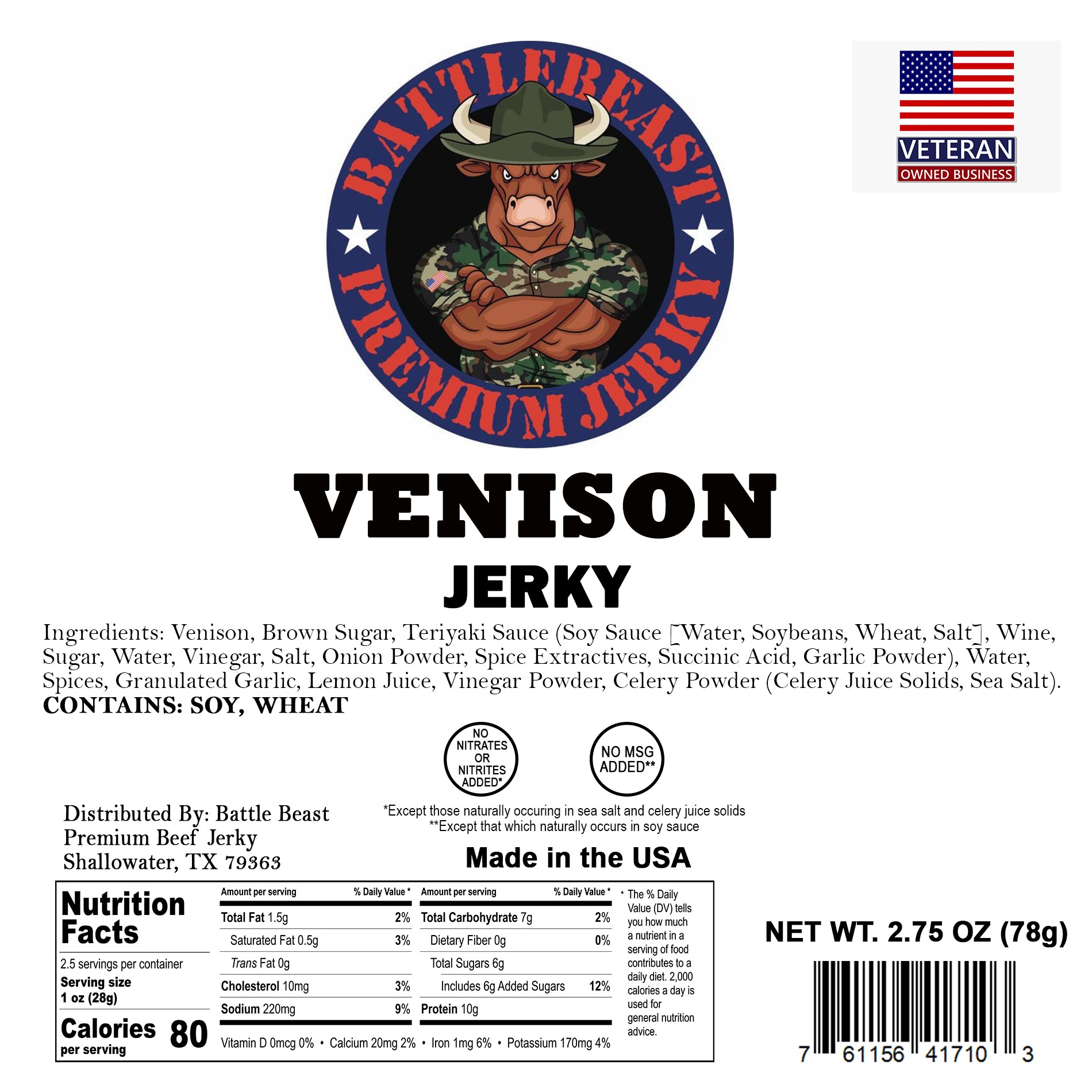 Venison Jerky